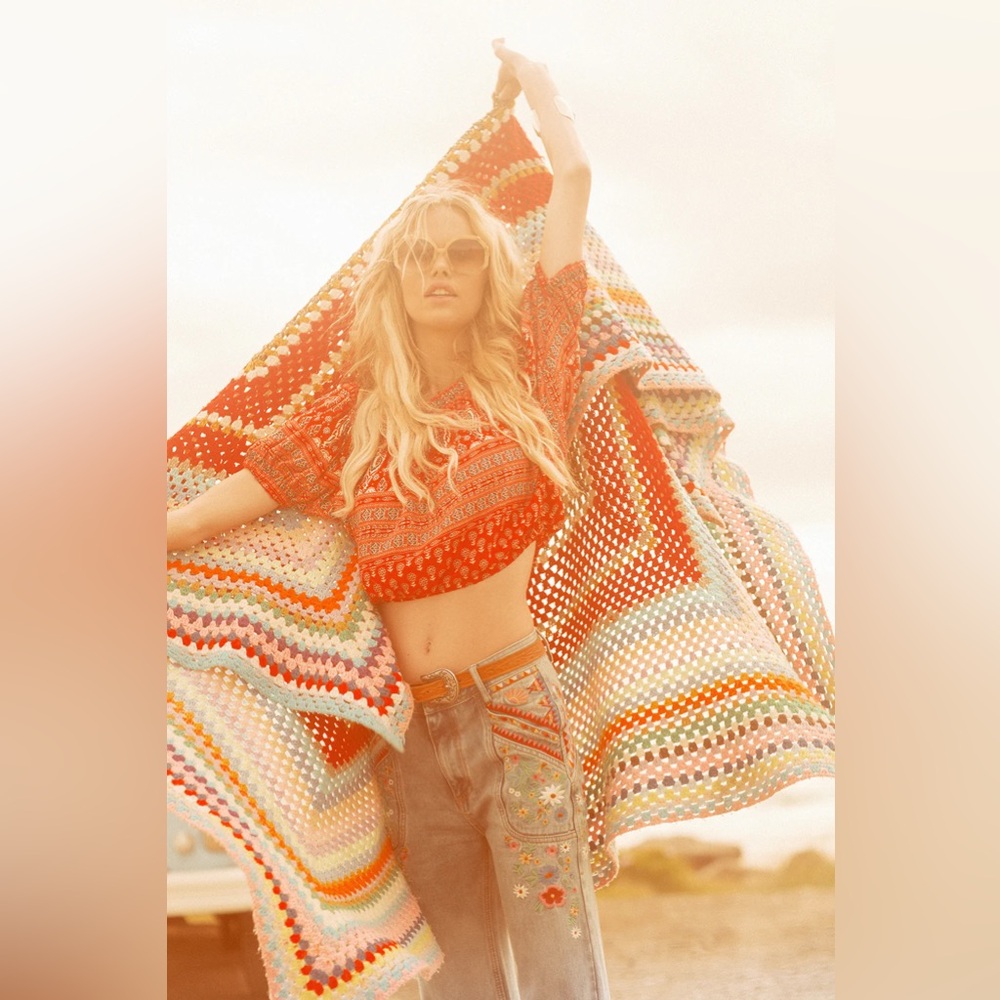 RARE! Spell and the Gypsy Flower Child Jeans - Picture 10 of 10